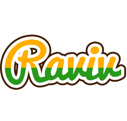 Raviv banana logo