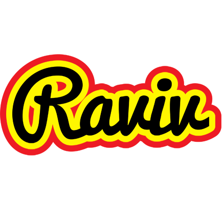 Raviv flaming logo