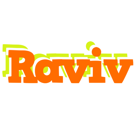 Raviv healthy logo