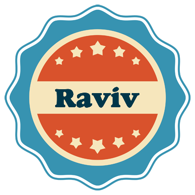 Raviv labels logo