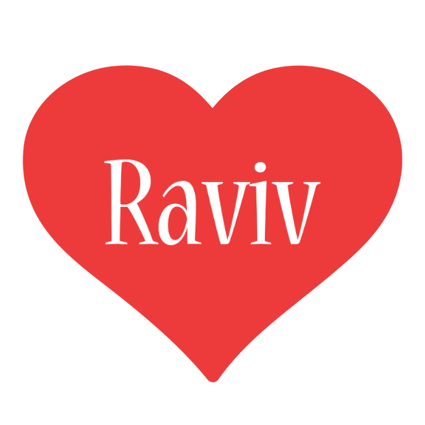 Raviv love logo