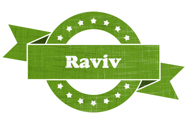 Raviv natural logo