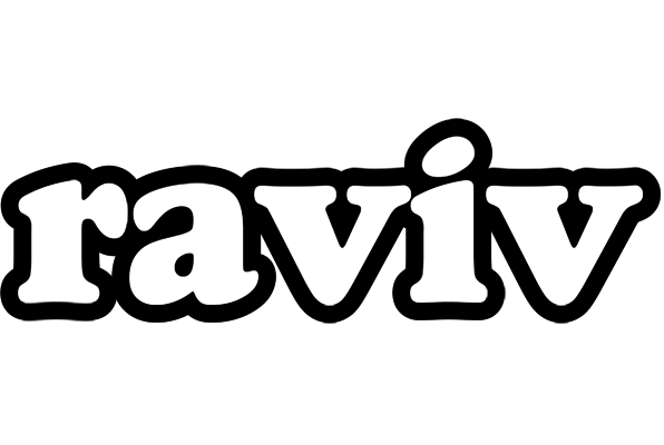 Raviv panda logo