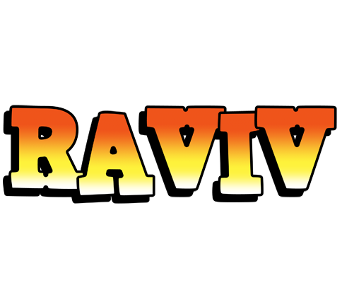 Raviv sunset logo