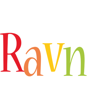 Ravn birthday logo