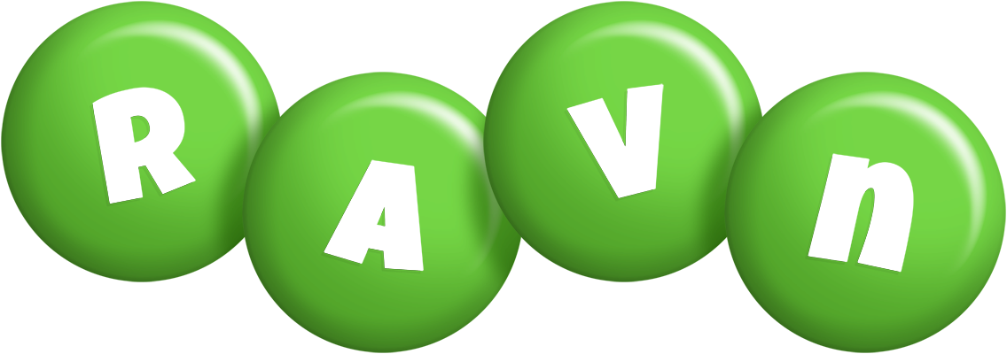 Ravn candy-green logo
