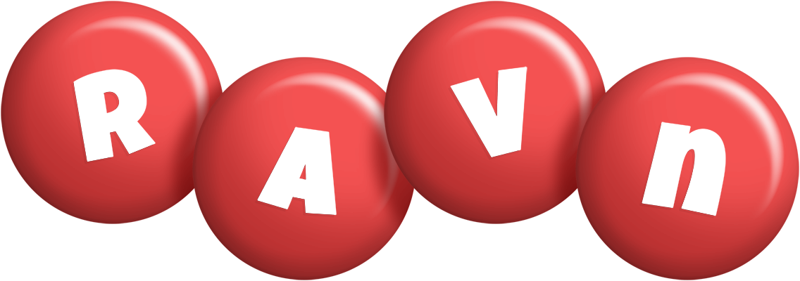 Ravn candy-red logo
