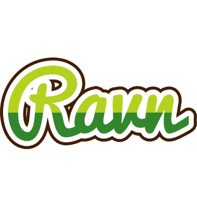 Ravn golfing logo