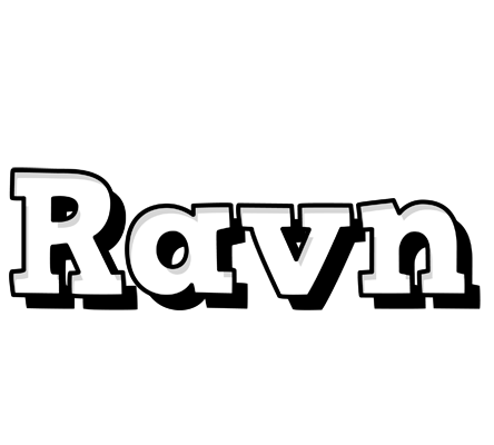 Ravn snowing logo