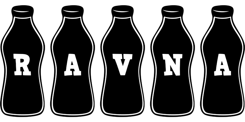 Ravna bottle logo