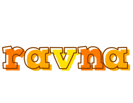 Ravna desert logo