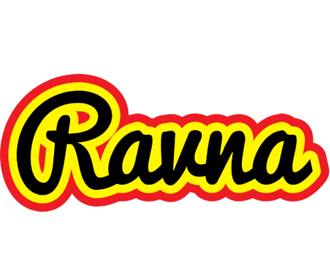 Ravna flaming logo