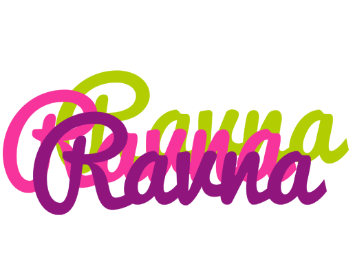 Ravna flowers logo