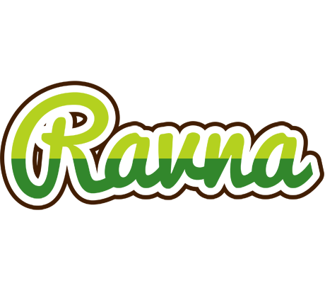 Ravna golfing logo