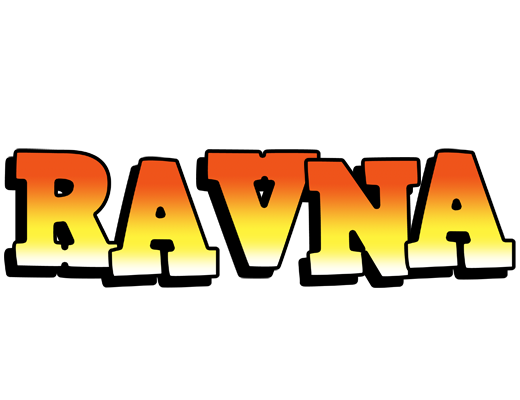Ravna sunset logo