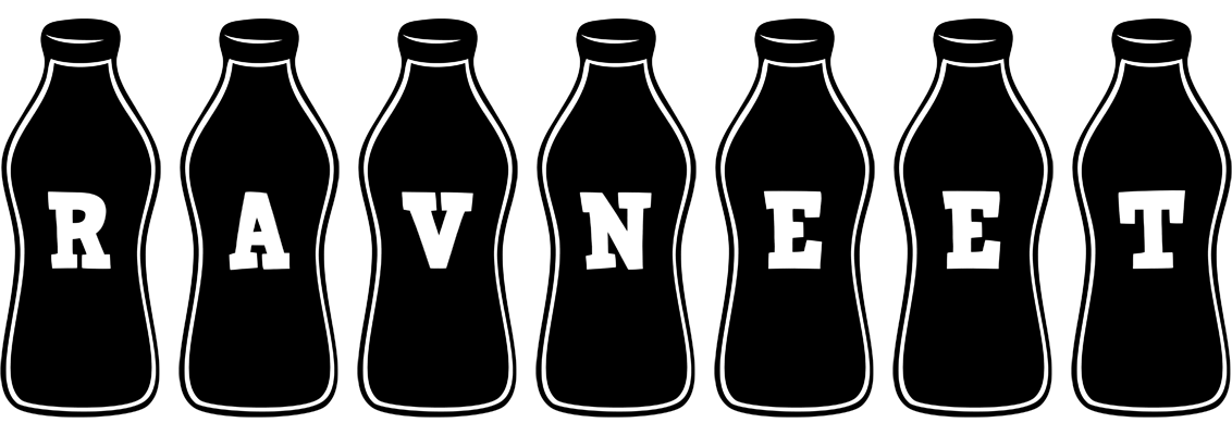 Ravneet bottle logo