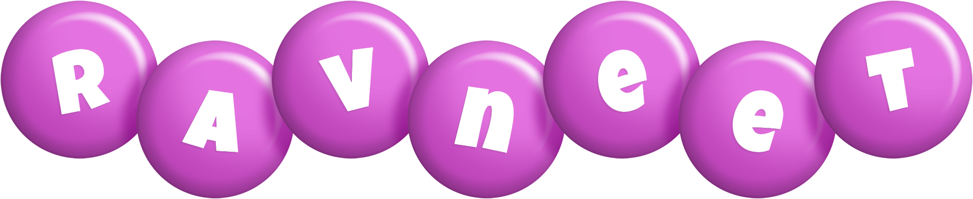 Ravneet candy-purple logo