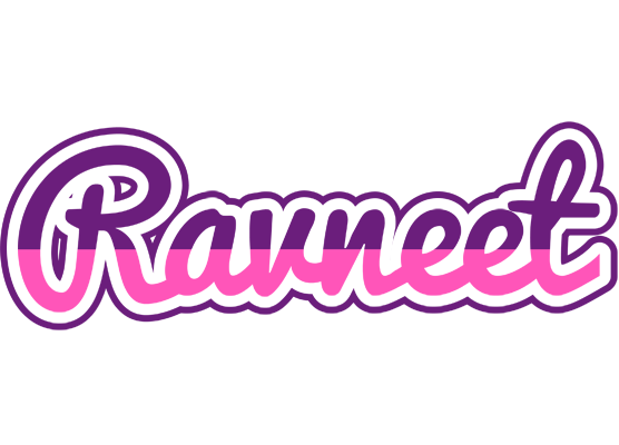 Ravneet cheerful logo