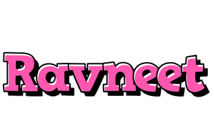 Ravneet girlish logo