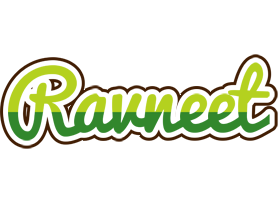 Ravneet golfing logo