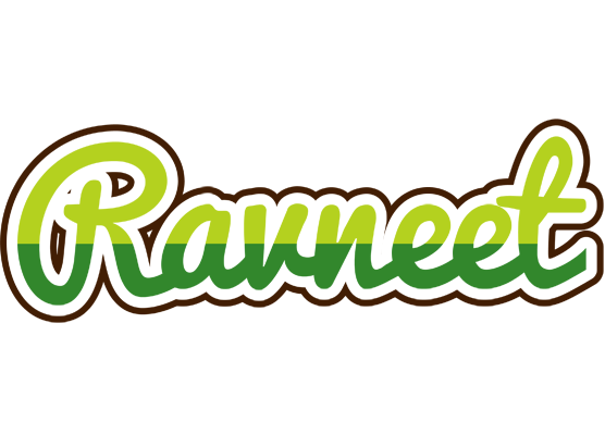 Ravneet golfing logo