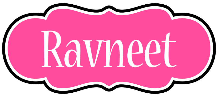 Ravneet invitation logo