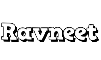 Ravneet snowing logo