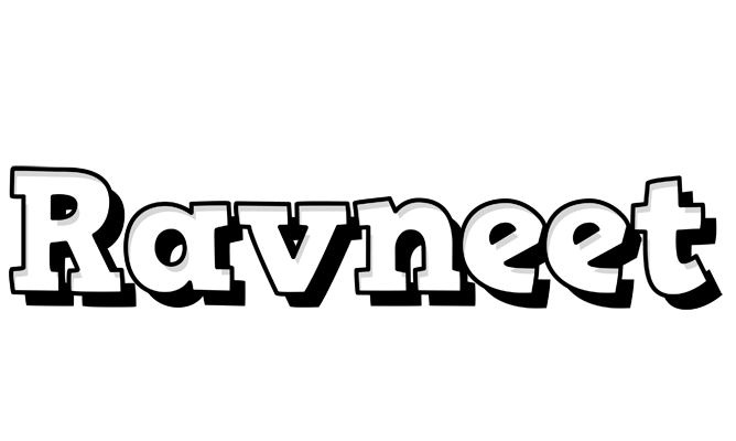 Ravneet snowing logo