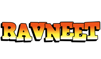 Ravneet sunset logo