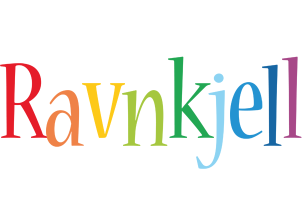 Ravnkjell birthday logo