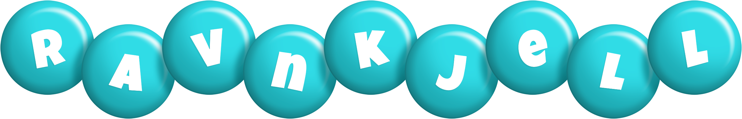 Ravnkjell candy-azur logo