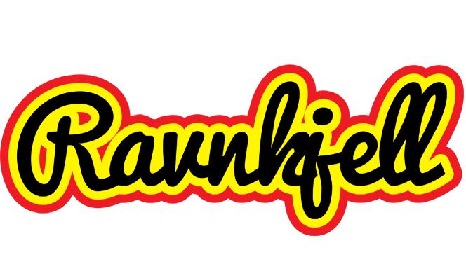 Ravnkjell flaming logo