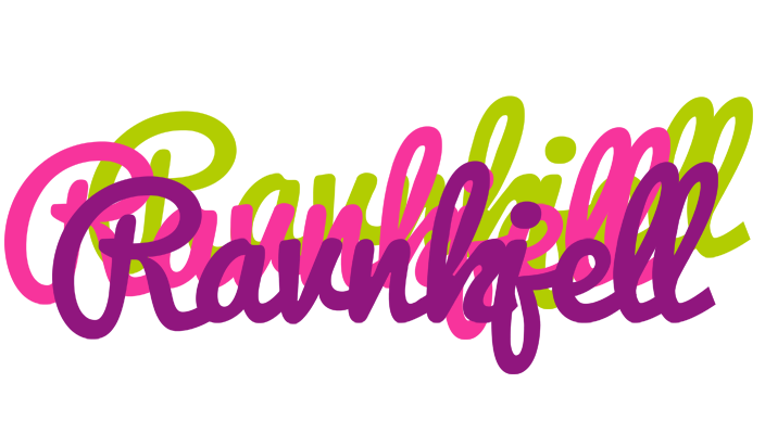 Ravnkjell flowers logo