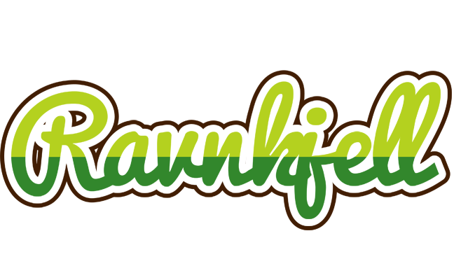 Ravnkjell golfing logo