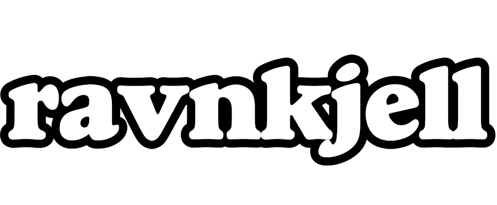 Ravnkjell panda logo