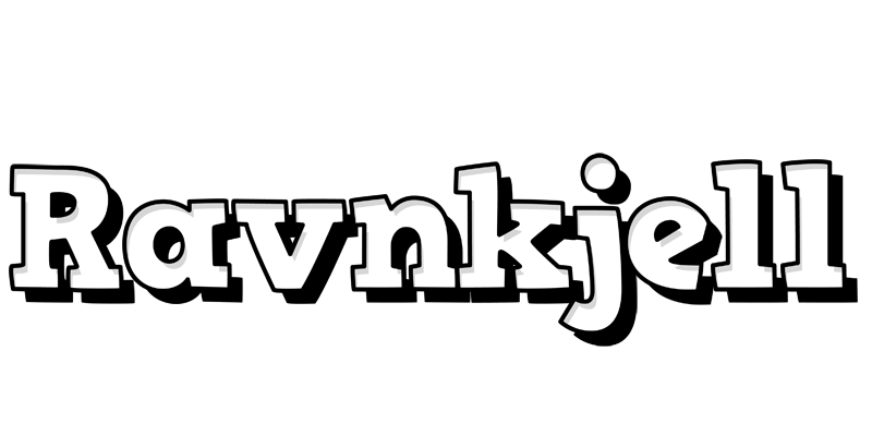 Ravnkjell snowing logo