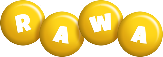 Rawa candy-yellow logo
