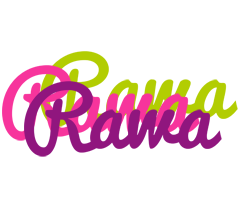 Rawa flowers logo