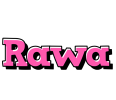 Rawa girlish logo