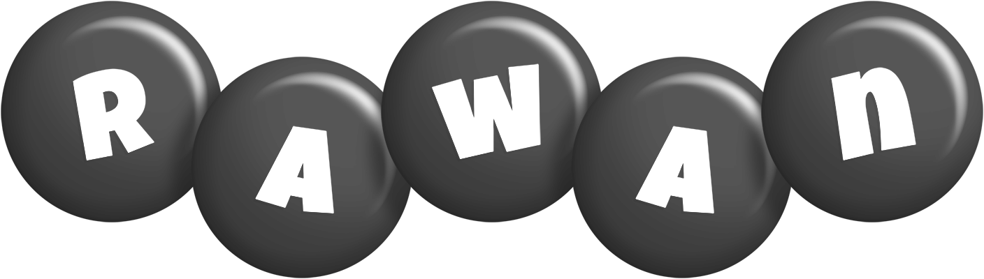 Rawan candy-black logo