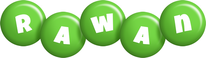 Rawan candy-green logo