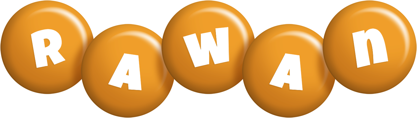 Rawan candy-orange logo
