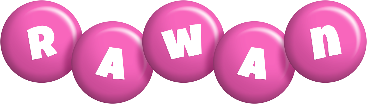 Rawan candy-pink logo