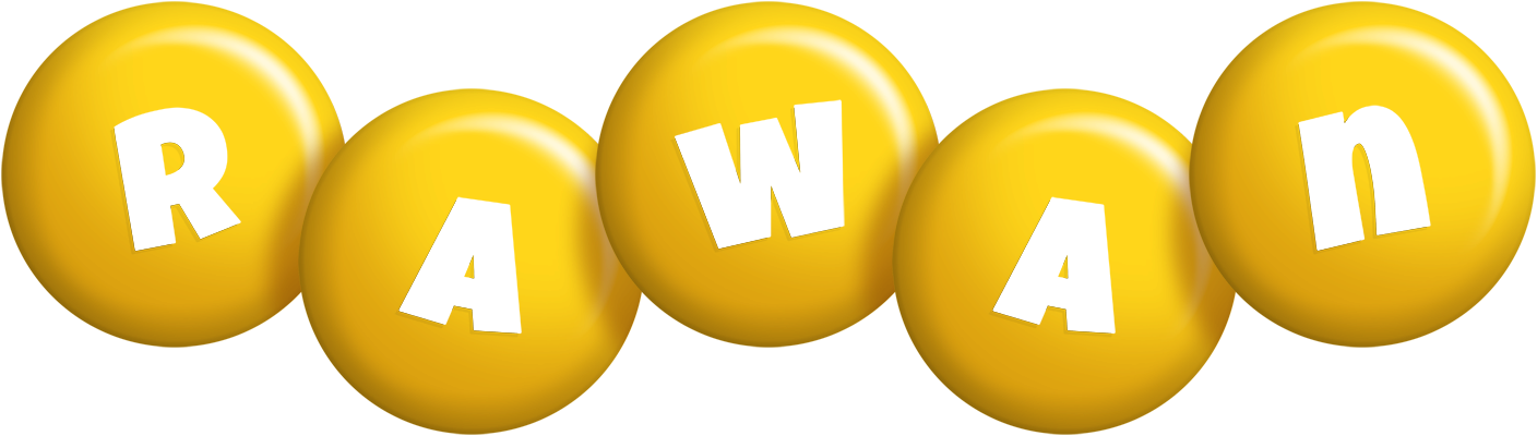 Rawan candy-yellow logo
