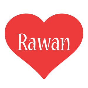 Rawan love logo