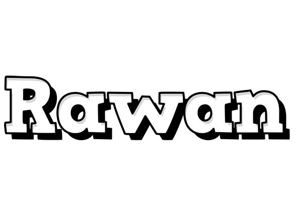 Rawan snowing logo