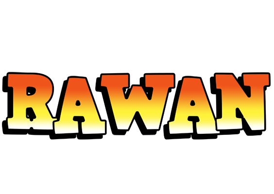 Rawan sunset logo