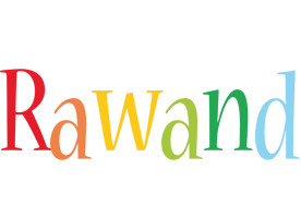 Rawand birthday logo