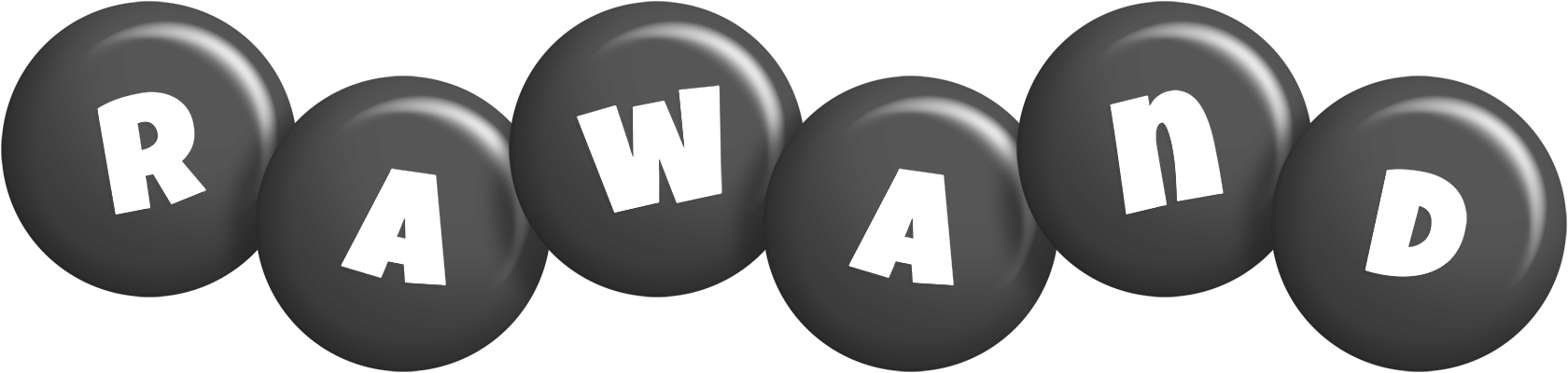 Rawand candy-black logo