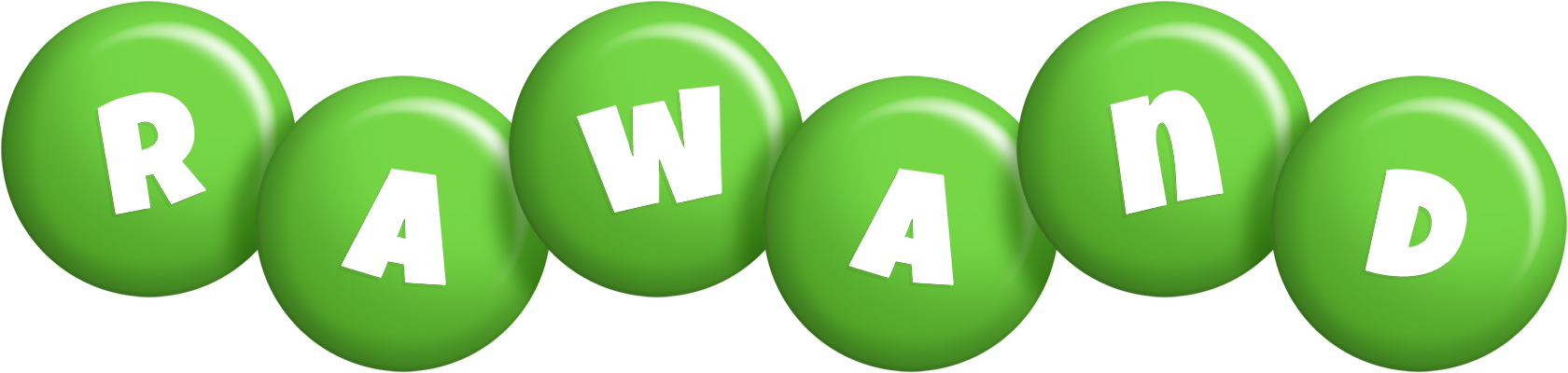 Rawand candy-green logo